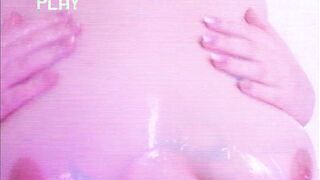 BIG BOOBED Huge Butt 19 YO GETS DOUBLE CUMMED point of view Long Dick Fellatio