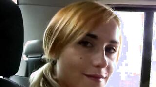 Big Boobed blonde Leyla Ebony fucks and sucks Terry Reid
