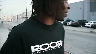 African bitch gets her stunning tight booty banged! doggy style