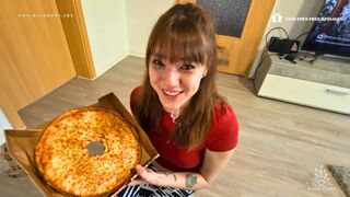 PIZZA with deep throat