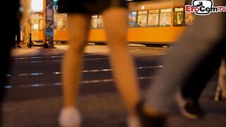 Slender german blonde dating a stranger online for a Pounded