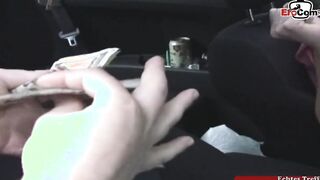 Thot with natural titties gets a facial at the porn casting