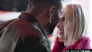 BLACKEDRAW Perfect fit Blonde Sky devours Troy's bbc