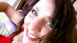 Milf with long hanging titted and unshaved vagina ride strangers rough penis