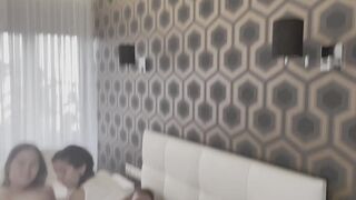 3 men finished and banged! rough 2 prostitutes