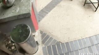 Blonde Modelschlampe vom Laufsteg gefickt, geschaengert und Karriere zerstoert