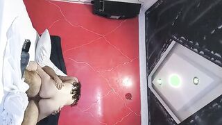 Amiga colombiana follada y grabada en un hotel