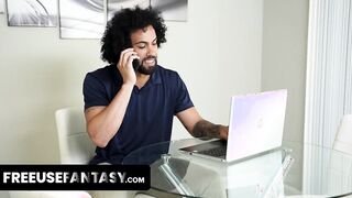 FreeUse Fantasy - Huge Boobed Blonde Sexy Gets Fuck At Every Given Opportunity By Her BFF
