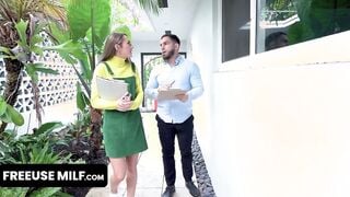 FreeUse Milf - Hottie Teenagers Step-Daughter Gets Freeused By Home Inspector Into Front Of Her Cougar