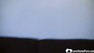 Cutie nerdy Goddess into pantyhose loves the penis