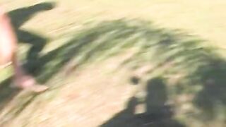 Lusty guy fucks red vagina while Hottie Bae rub her clit