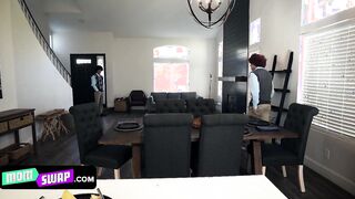 Cougar Swap - Super Sexy Huge Tits Milfs Help Their Spoiled Stepsons To Got Along With Each