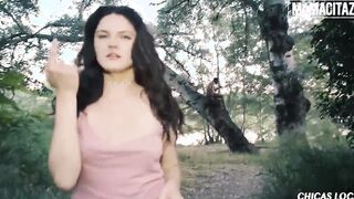Hottest Dark Hair Francesca Di Caprio Goes On A Quest To Boned The Giant Ebony Dick -