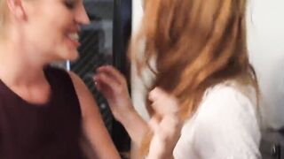 Group Satisfaction - Big Tit Lily Cade and Tilly are vagina hungry