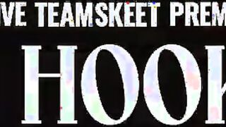 TeamSkeet AllStars - Flexible Bimbo Into Red Rubber Costume Does The Splits On Rough Penis And Twerks