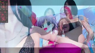 Schoolgirls have a sleepover to explore their sexuality