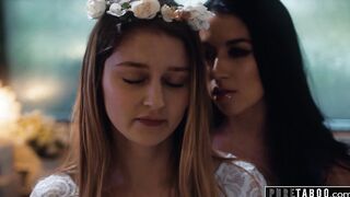 VIRGIN TABOO Bunny Colby Cheats On Her New Hubby With Dyke Sister-Inside-Law