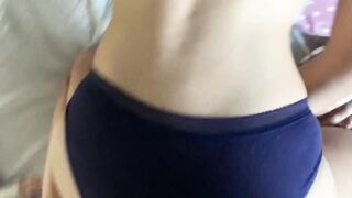 Morning amateur sex of russian lovers
