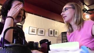 Bondage Mania - Lesbo 19 yo Maggie and Sadie Lune are toes