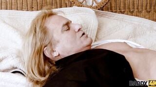 DADDY4K. sluts invites grooms stepfather to hook up before her wedding