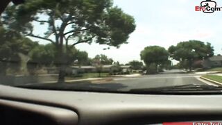 Slender african haired Hispanic Teens with tiny titties pick up for a screwed