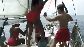 Black gets twat bent over and banged! rough by white dick public