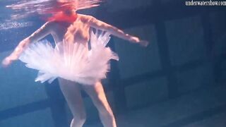 Underwater huge boobies long butt teenagers Bulava Lozhkova