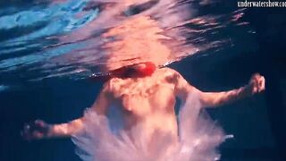Underwater huge boobies long butt teenagers Bulava Lozhkova