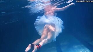 Underwater huge boobies long butt teenagers Bulava Lozhkova
