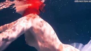 Underwater huge boobies long butt teenagers Bulava Lozhkova