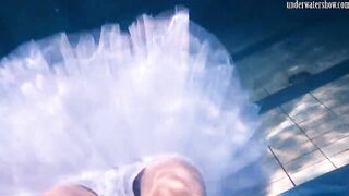 Underwater huge boobies long butt teenagers Bulava Lozhkova