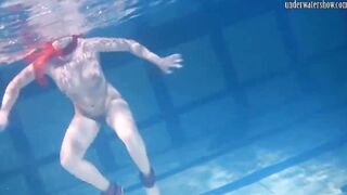 Underwater huge boobies long butt teenagers Bulava Lozhkova