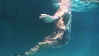 Underwater huge boobies long butt teenagers Bulava Lozhkova