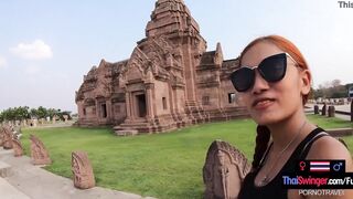 Adorable eastern teenagers amateur private porno after a day out sightseeing