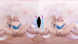 Jazlyn Ray, Blake Blossom and their long natural breasts