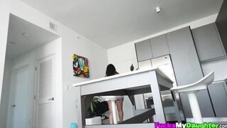 FucksMyDaughter.com - After Sophia Leone gets into trouble with her stepdad, Ike Diezel, she needs to bribe him into exchange for his silence.