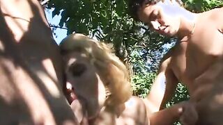 Bi bro enjoying getting banged! with a big pole and a sex toy