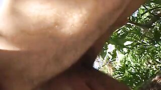 Bi bro enjoying getting banged! with a big pole and a sex toy