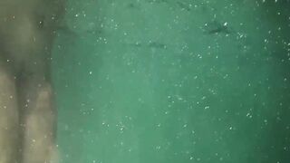 Goddess underwater masturbation with orgasms