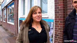 GERMAN COUGAR PICKUP AND FUCKED BY LONG DICK AT STREET CASTING