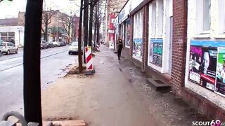 GERMAN COUGAR PICKUP AND FUCKED BY LONG DICK AT STREET CASTING