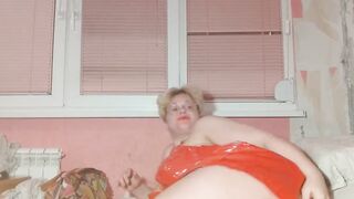 Anal and bj inside red rubber
