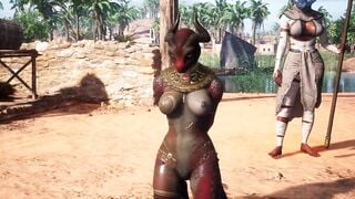 CARNAL INSTINCT likes to leave her buttocks full of milk and suck dicks