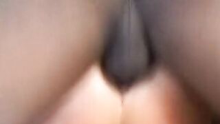 Lusty african stud fucks hot white goddess's tight butt after getting a ORAL SEX