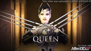 The Warrior Queen - 3D Fantasy Futa Animation