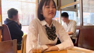 Japanese chick into teen uniform gets her vagina nailed into a hotel. Her natural boobies are great. Hardcore with huge penis. eastern young skank sex movie.