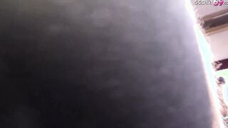OILED NO CONDOM SEX FOR GERMAN GINGER WHORE BY OLDER DUDE