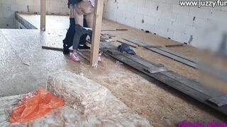 ex-wife pays with sex with a builder