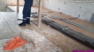 ex-wife pays with sex with a builder