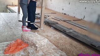 ex-wife pays with sex with a builder